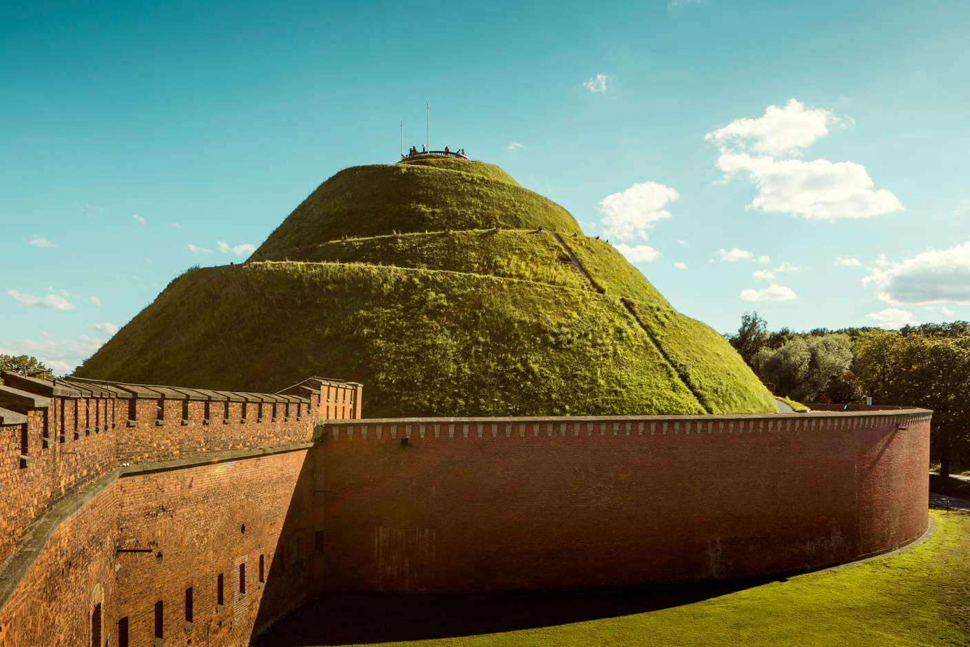 Kosciuszko Mound in Krakow, Poland